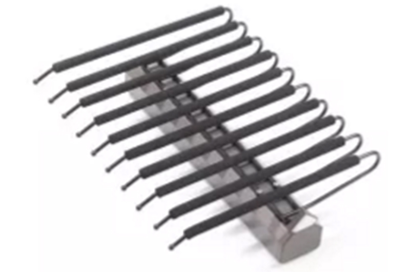 Top-mounted single-row sliding trousers rack