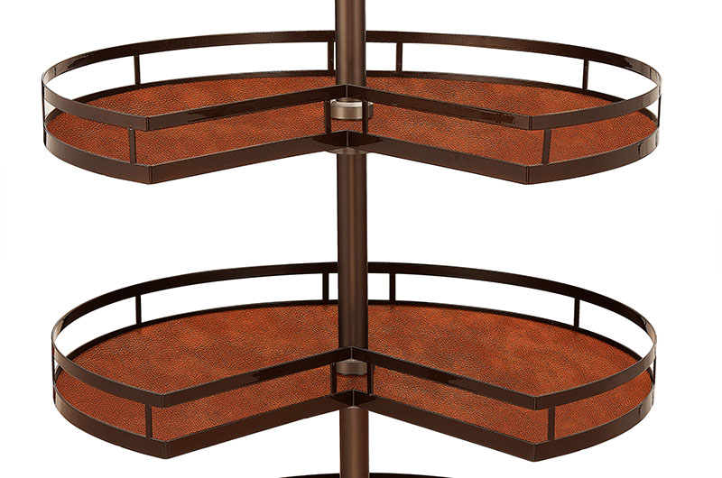 Wardrobe aorner 3-layer storage basket